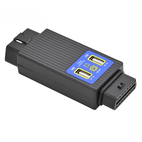 iKKEGOL Pocket J1962 OBD2 Extender with 2 USB Power Supply